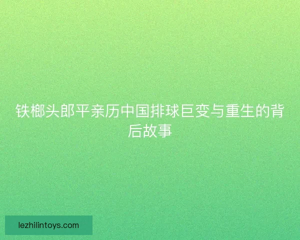 铁榔头郎平亲历中国排球巨变与重生的背后故事 铁榔头郎平亲历中国排球巨变与重生的背后故事